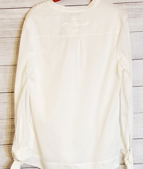 🗯Trina Turk Tiburon Embroidered Blouse - Picture 7 of 9